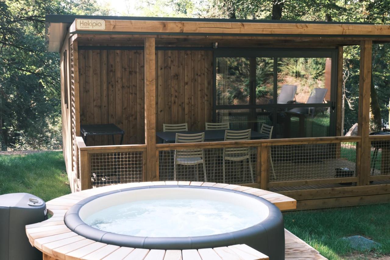 Lodge Avec Spa Privatif - Foret Et Lac Liginiac Exterior photo