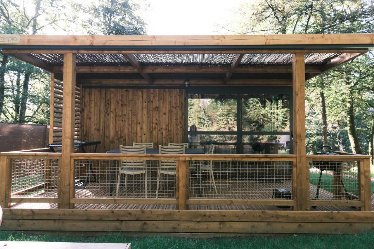 Lodge Avec Spa Privatif - Foret Et Lac Liginiac Exterior photo